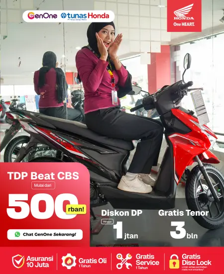 PROMO JULI HONDA BEAT LAMPUNG